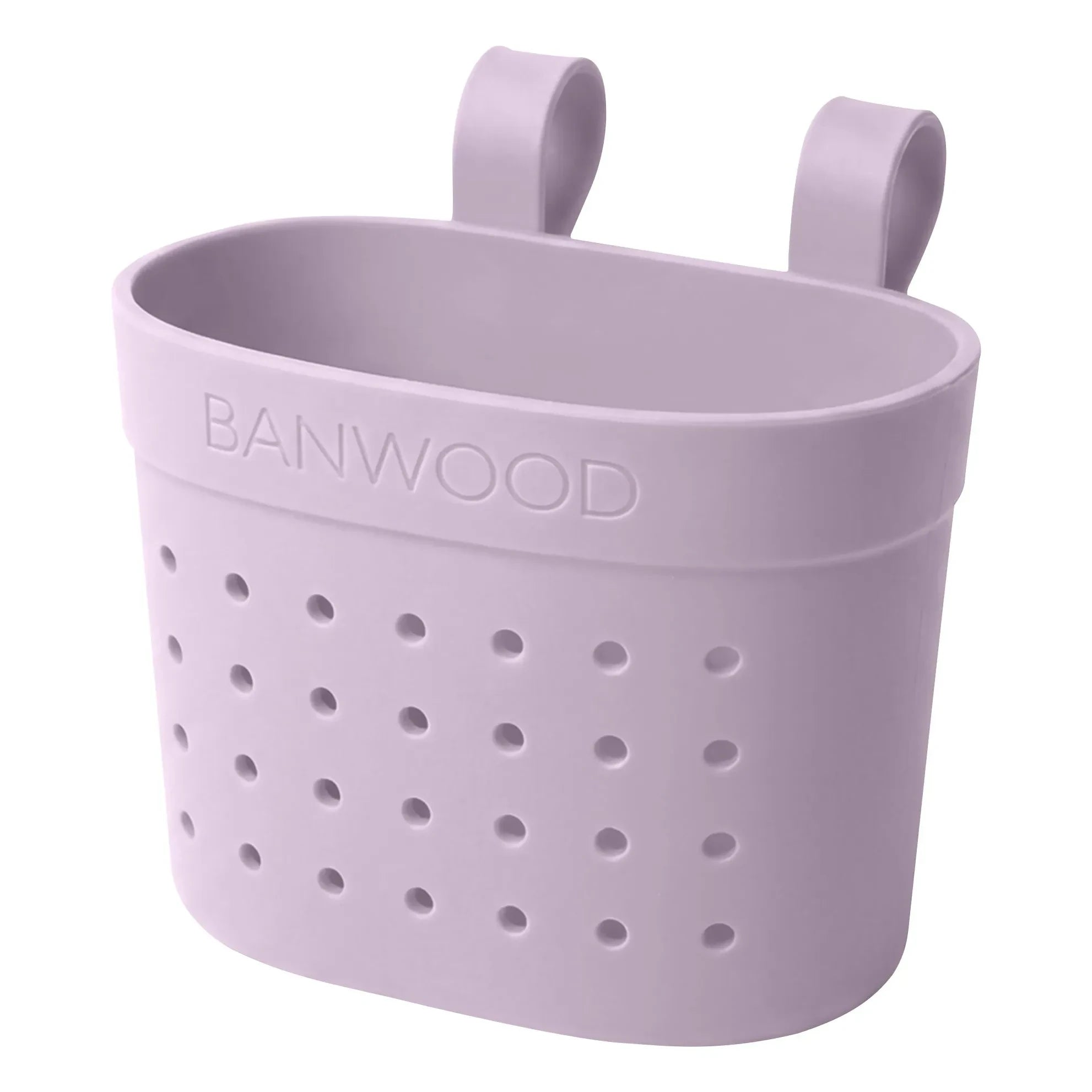 Banwood - Pin & Ride customizable bike basket/trolley | Lavender