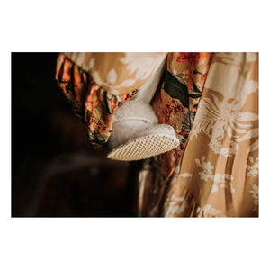 Alwero - Sheep Fur Baby Booties | Cream