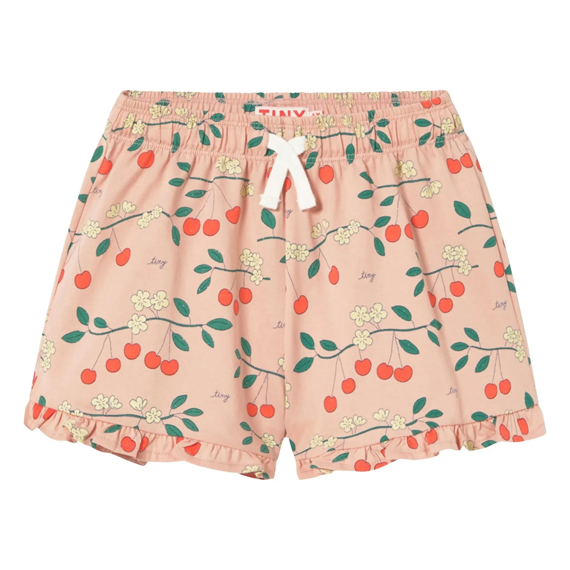Tinycottons - Cerises Organic Cotton Shorts | Pink
