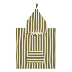 Rose in April - Suzon Striped Beach Cover-up | Khaki