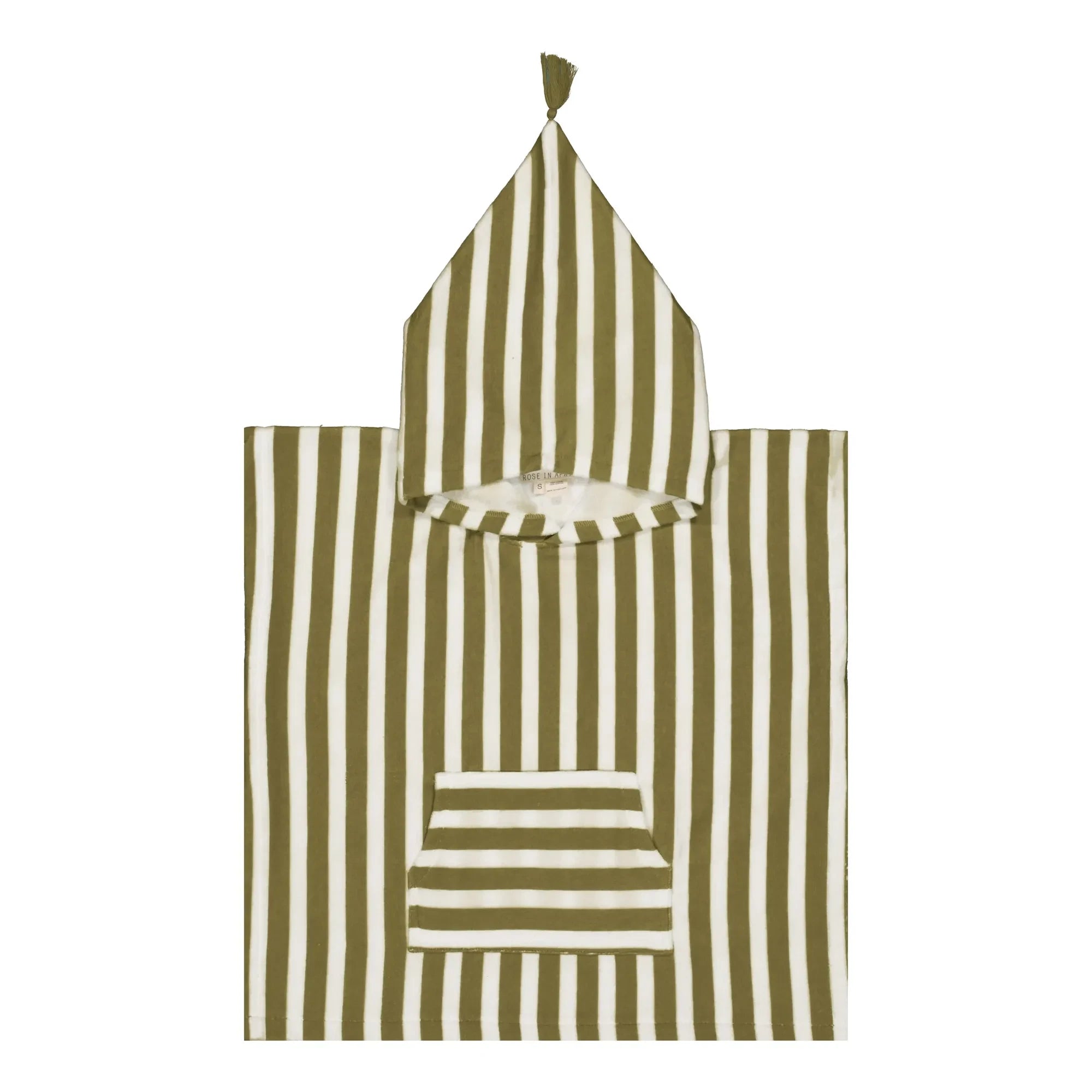 Rose in April - Suzon Striped Beach Cover-up | Khaki