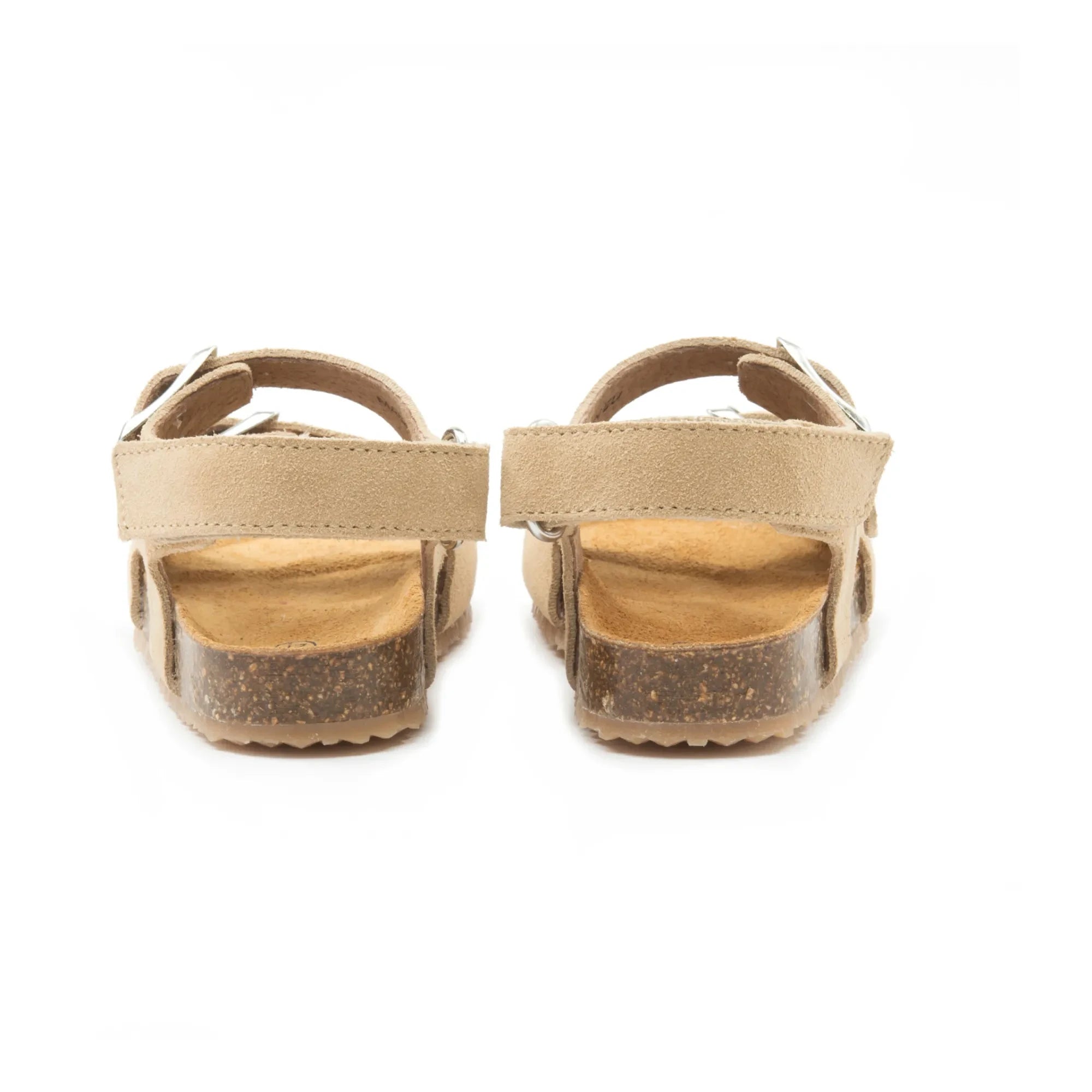 Pèpè - Two Con Me - Double Buckle Sandals | Beige