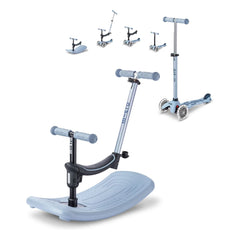 Micro - Rock&Go LED Scooter | Light Blue