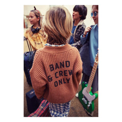 Piupiuchick - Band & Crew Only Wool Cardigan | Brown