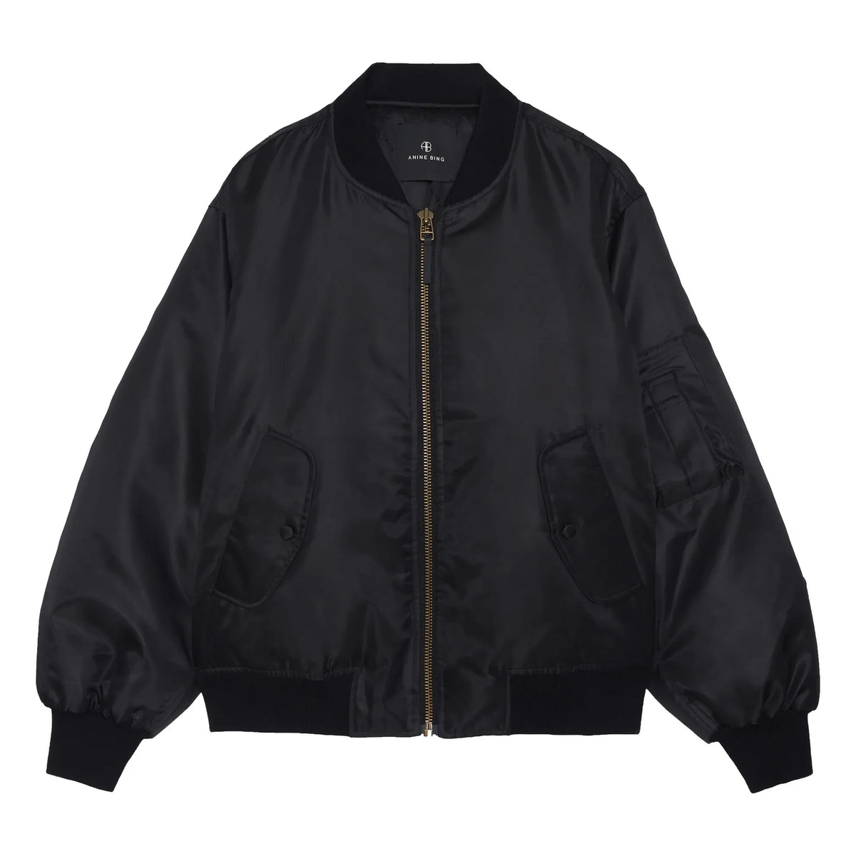 Anine Bing - Bomber Leon | Black