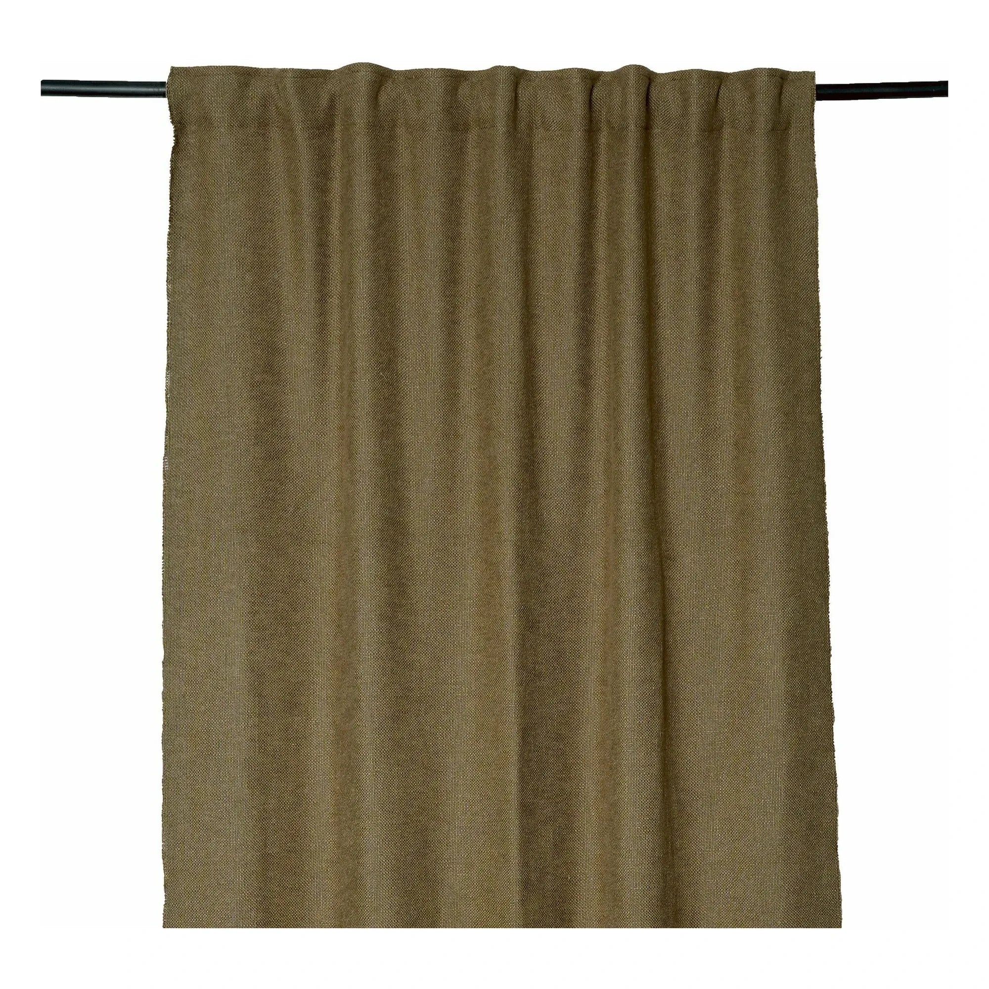 Haomy - Thick Linen Curtain | Gold