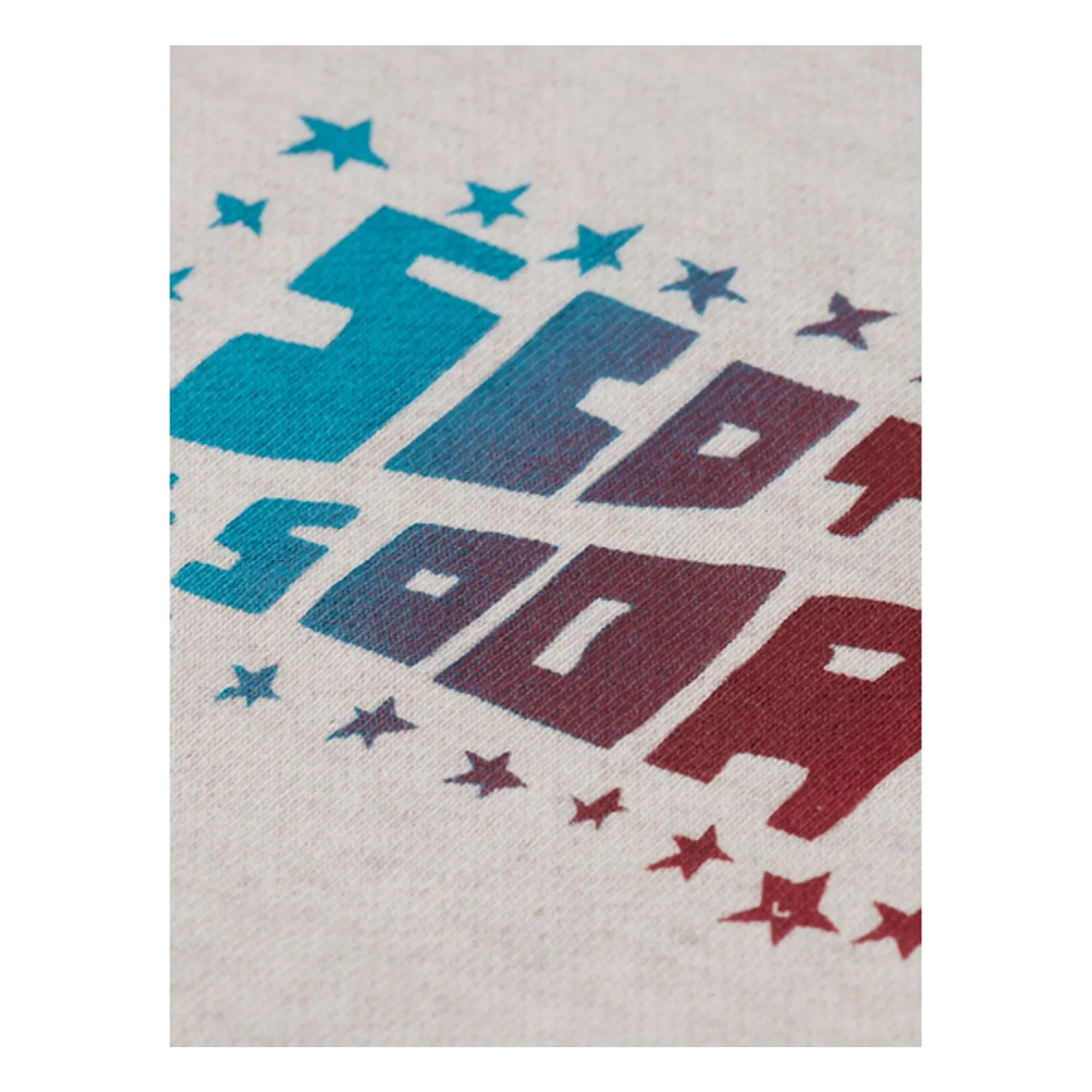 Scotch & Soda - Artwork Logo Sweatshirt Organic Cotton | Heather White