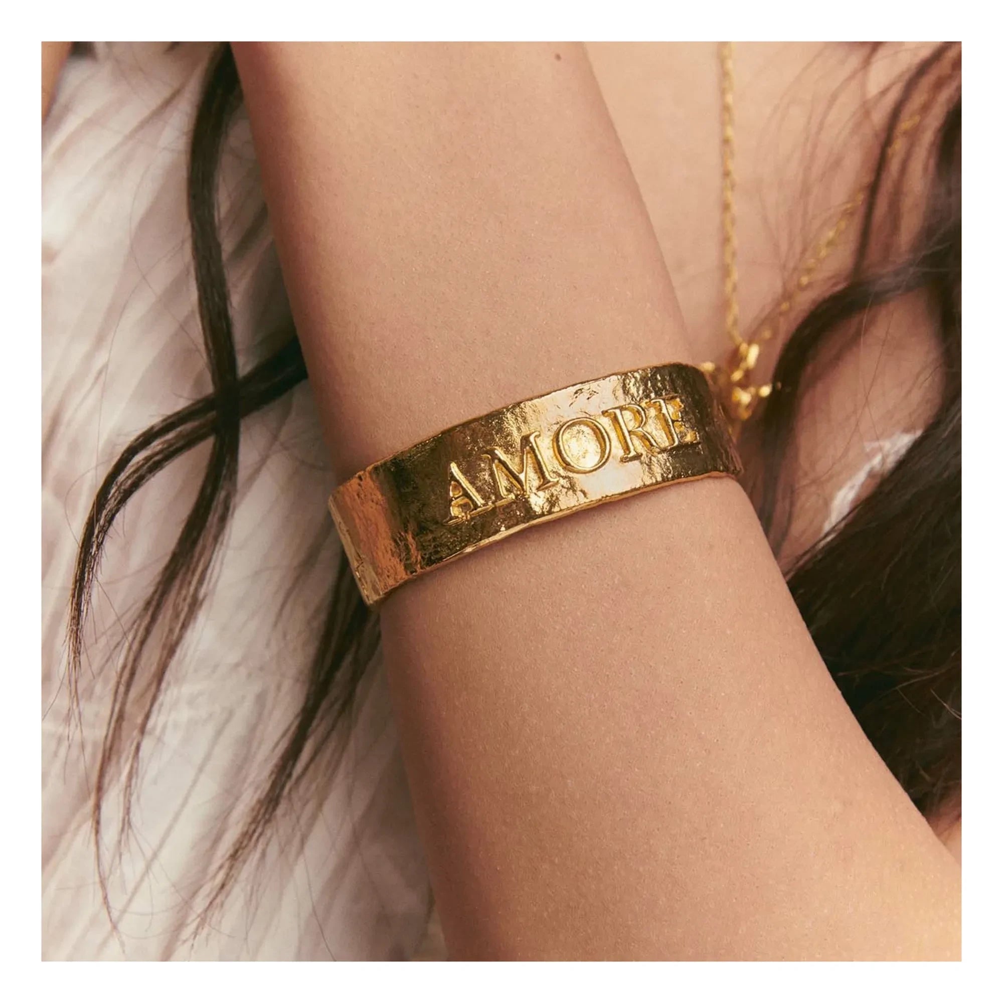 Alhaja - Jonc Amore Bracelet | Gold