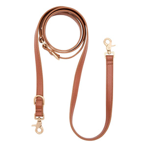 Cafide - 3-Position Dog Collar, Vegan Leather | Brown