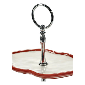 Serax - Double-layer Cake Stand, Wouters & Hendrix | Red