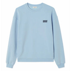 American Vintage - Plizzy Yuvarlak Yaka Sweatshirt | Açık Mavi