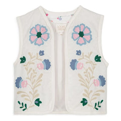 Louise Misha - Andresi organic cotton cardigan | Ecru