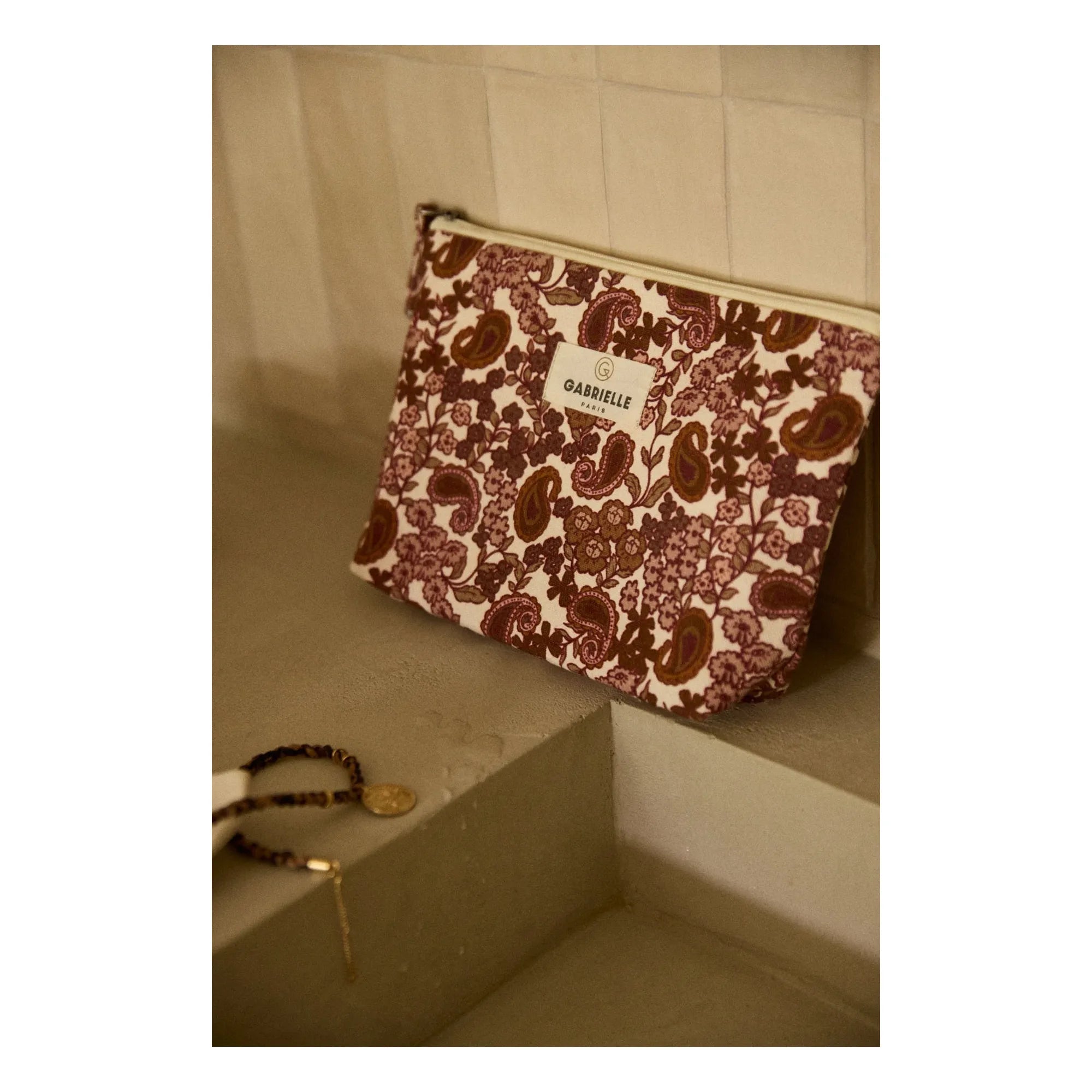 Gabrielle Paris - Arabesque Pencil Case | Burgundy