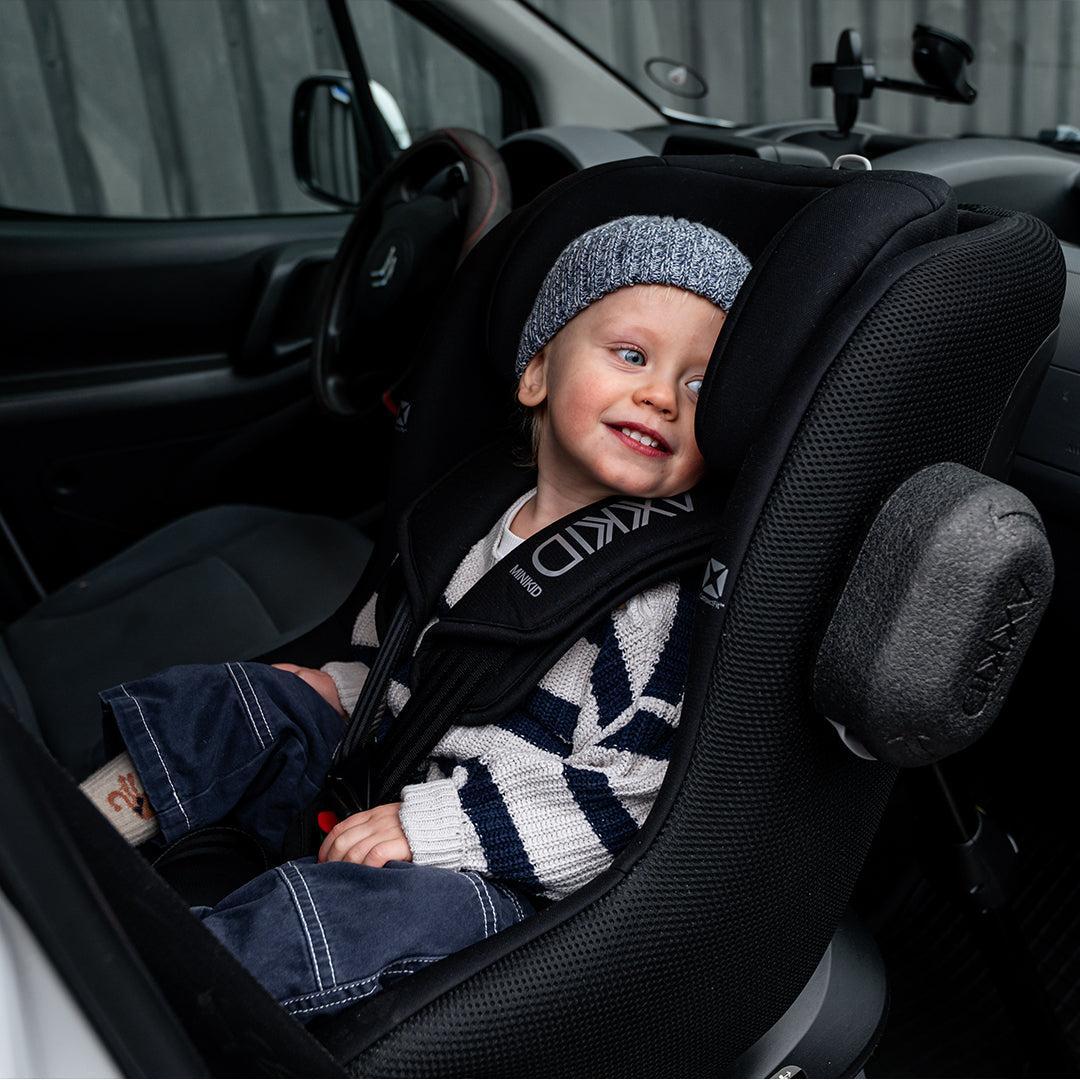 Axkid Minikid CORE Car Seat - Coastal Storm Black-Car Seats-Coastal Storm Black- | Natural Baby Shower