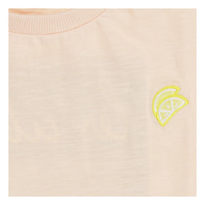 Tumble N'Dry - Oversize T-Shirt Lemons Organic cotton | Peach