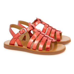Pom d'Api - Plagette Strappy Sandals | Red