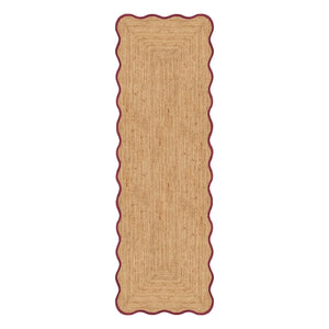 Layered - Taraklı Jute Corridor Rug | Dark Blue