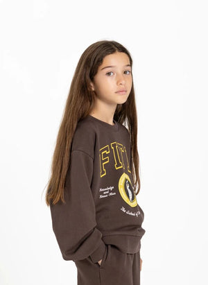 Finger in the nose - Alma Sweatshirt | Brown
