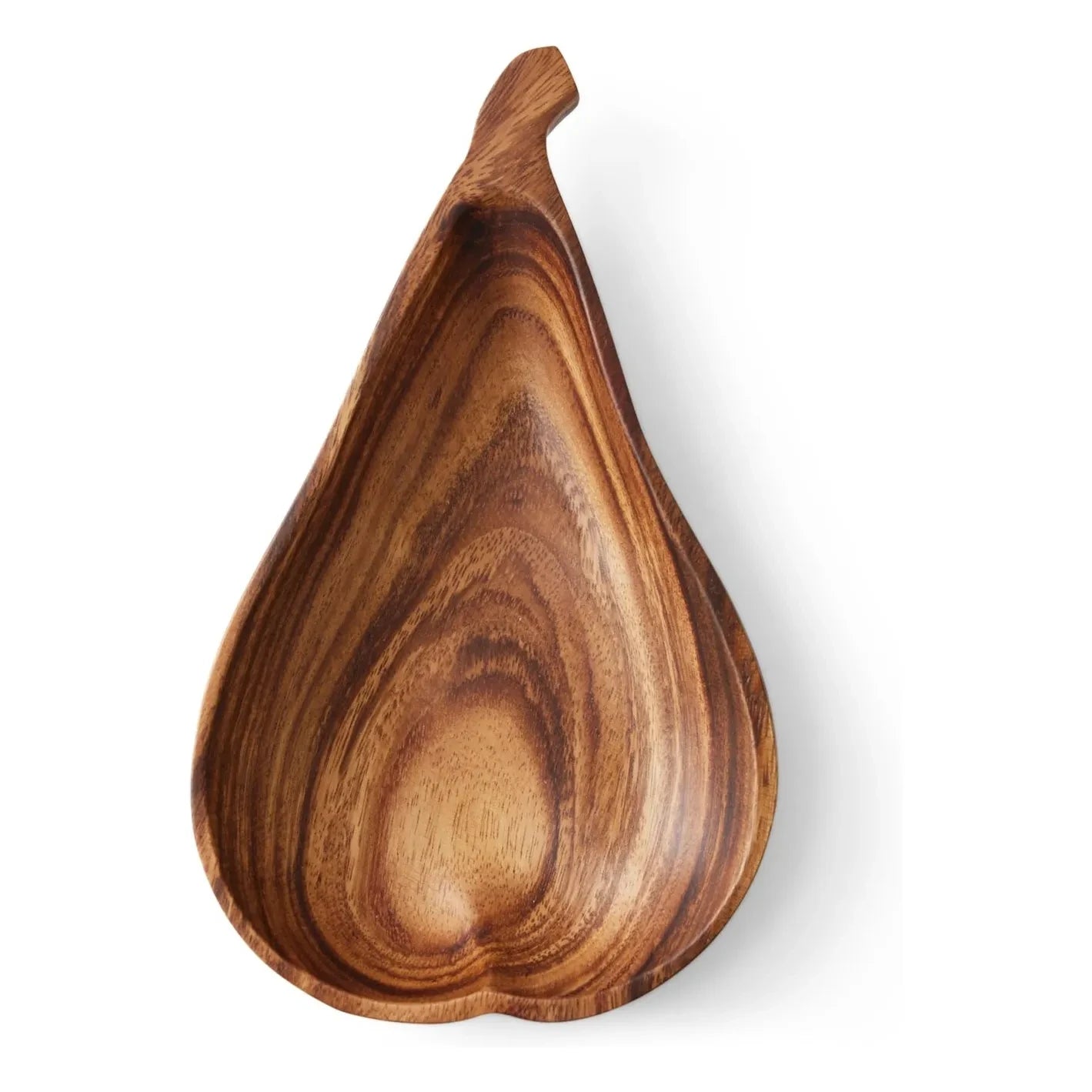 HKliving - Acacia pear plate