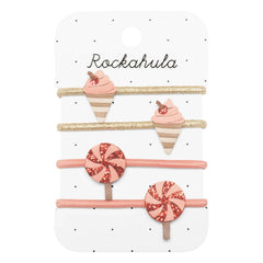 Rockahula Kids - 4-Pack Chouchous Ice Cold | Dusty Pink