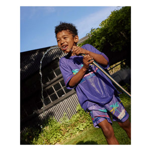 Goldie + Ace - Palm Shorts | Purple
