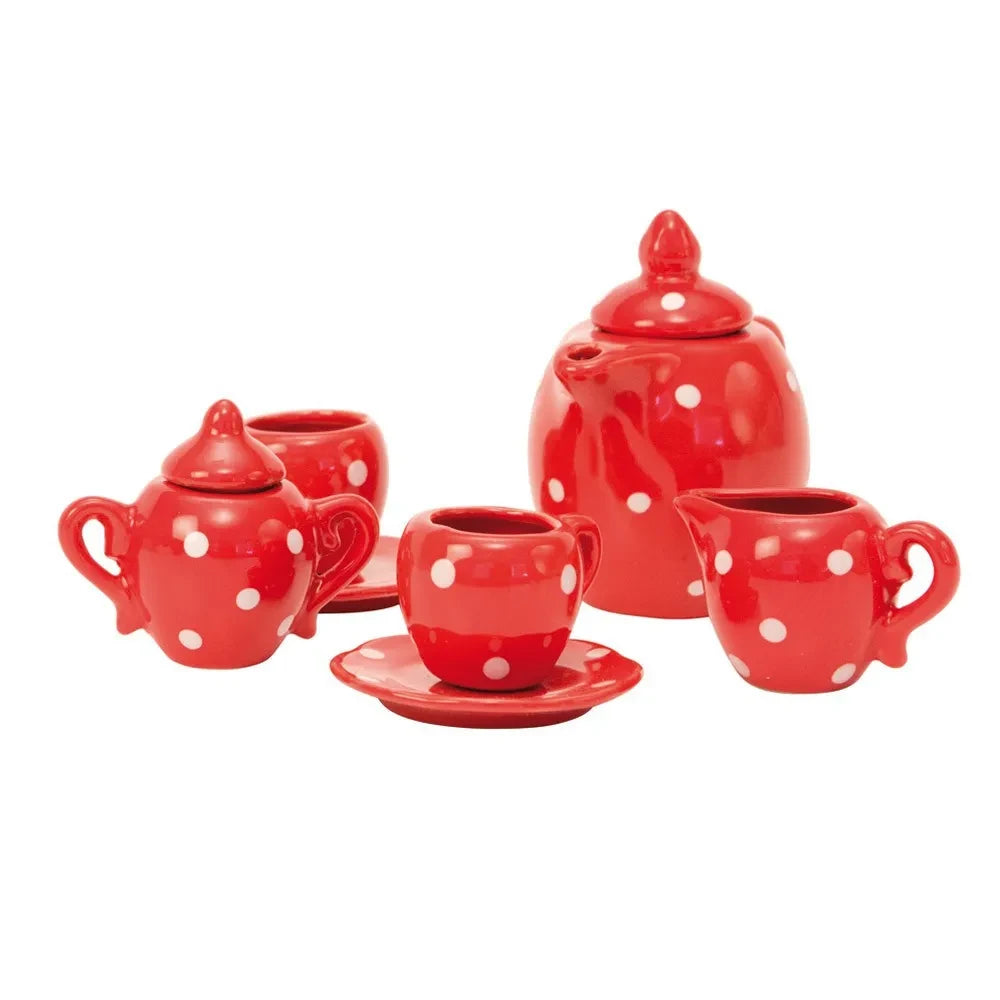 Moulin Roty - Spotted Case Tea Set