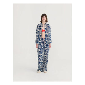 Bobo Choses - Cookery Festival Organic Cotton Shirt | Navy
