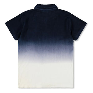 Molo - Randel Degraded Terry Polo Shirt | Navy Blue