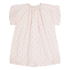 Jenest - Bella Pois Cotton Organic Balloon Dress | Light Pink