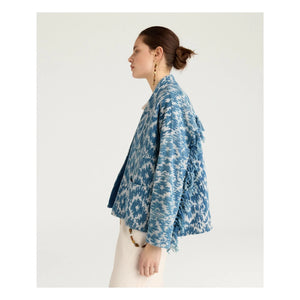 Momoni - Intermediate Cotton Jacket | Blue