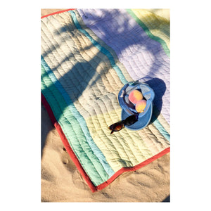 Hübsch - Organic Cotton Blanket | Orange