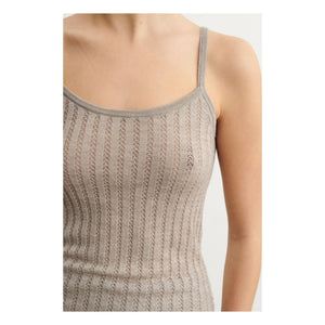 FUB - Merino Wool Tank Top - Women's Collection | Beige