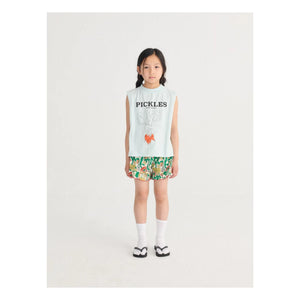 Bobo Choses - Organic Cotton Ruffled Shorts | White