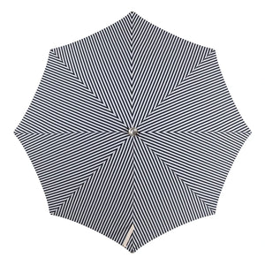 Business & Pleasure Co. - Premium Fringed Beach Umbrella | Navy Blue
