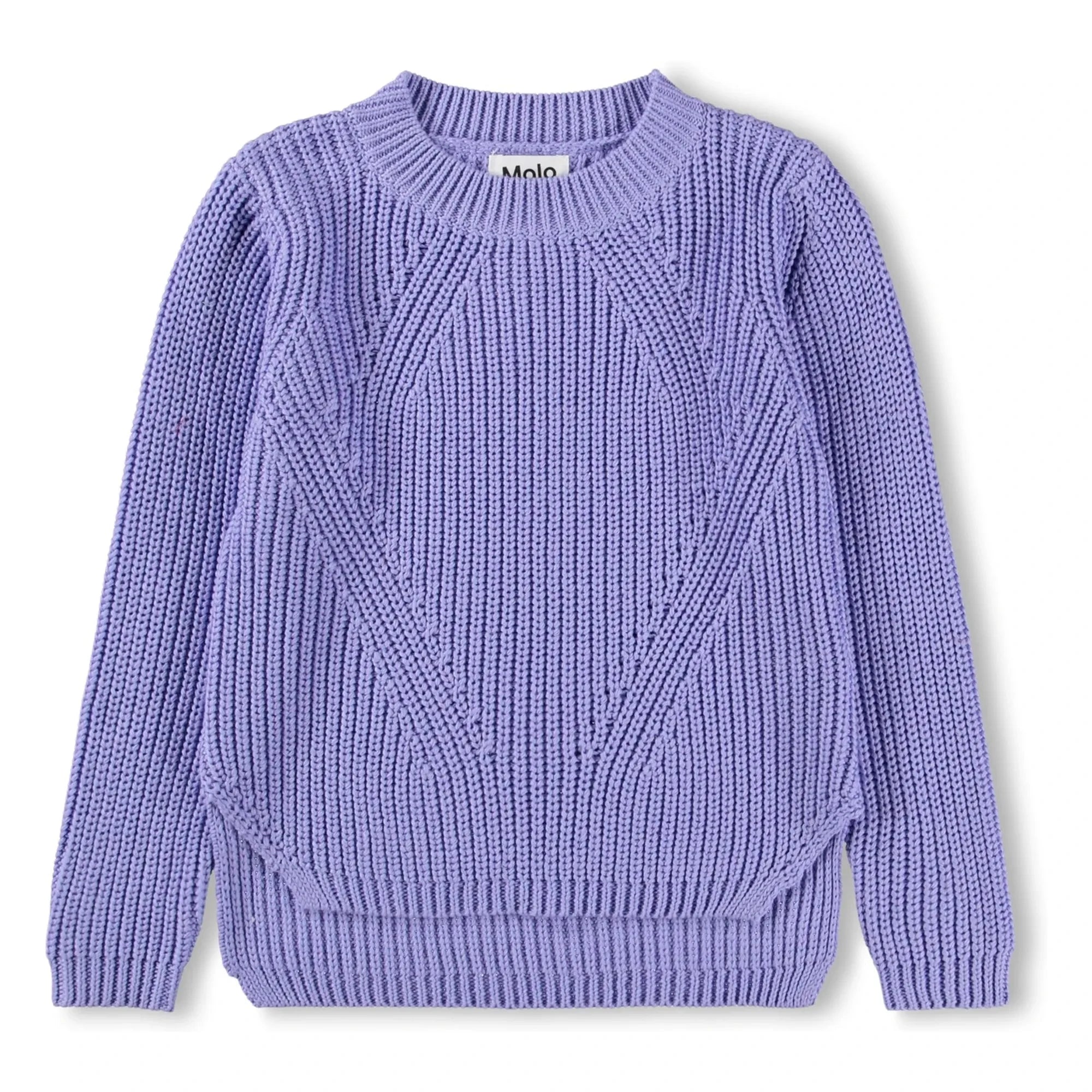Molo - Gillis Organic Cotton Sweater | Purple