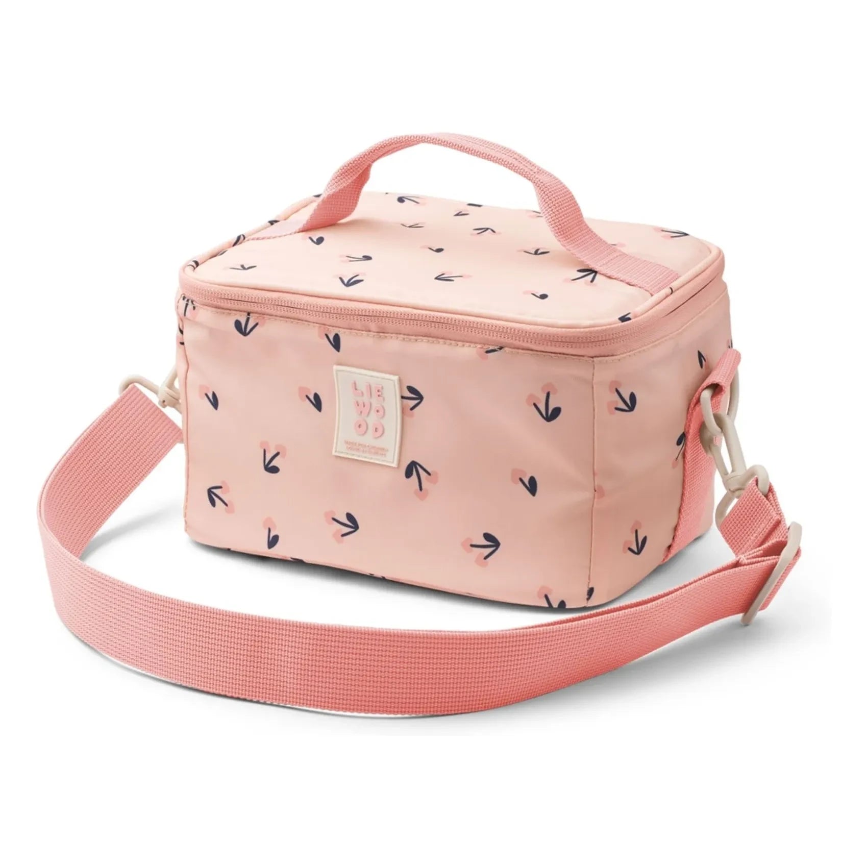 Liewood - Toby Insulated Bag | Cherry Heart/Rosey