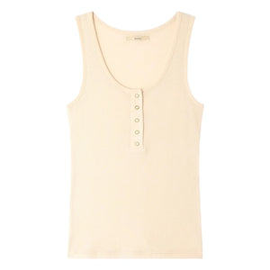 Sessùn - Camargo Strap Tank Top | Ecru
