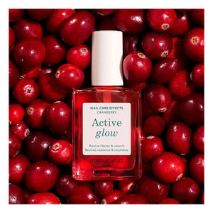 Manucurist - Active Glow Lip Gloss Care Product - 15 ml | Cranberry