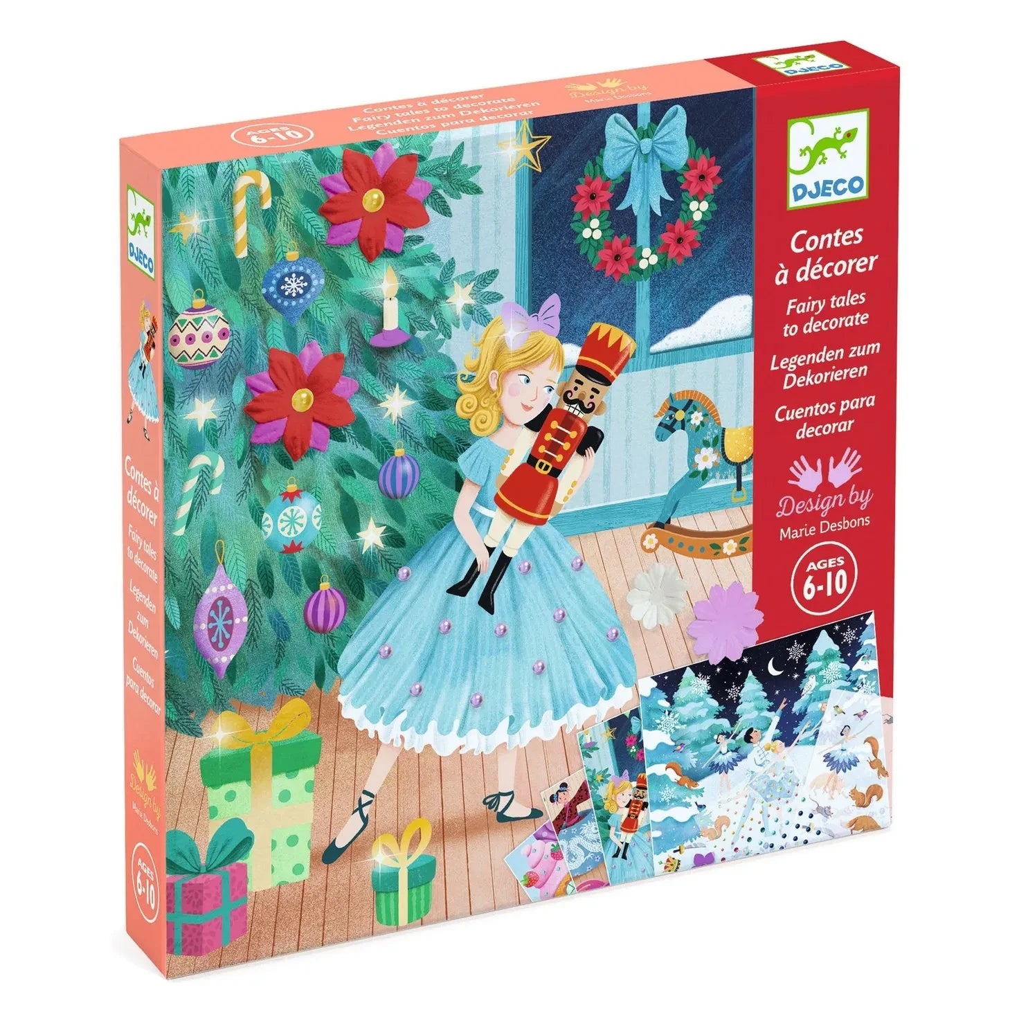 Djeco - Decorate Your Own Story - Nutcracker