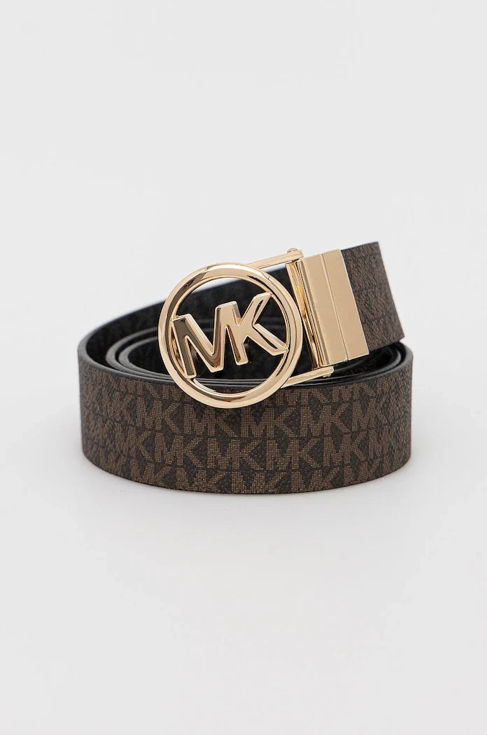 MICHAEL Michael Kors kadın çift taraflı suni deri kemer