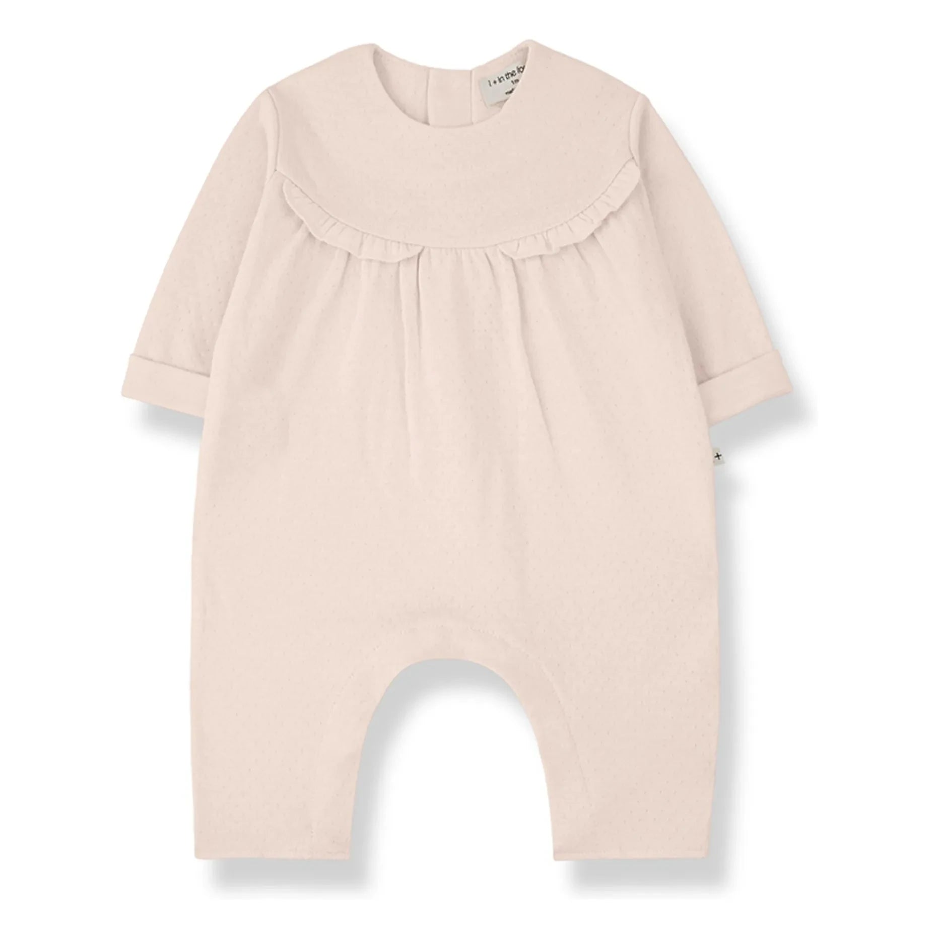 1+ in the family - Pointelle Margot Jumpsuit | Beige Pink
