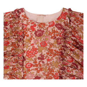 Bonpoint - Lizzy Fleurie Organic Cotton Dress | Dusty Pink