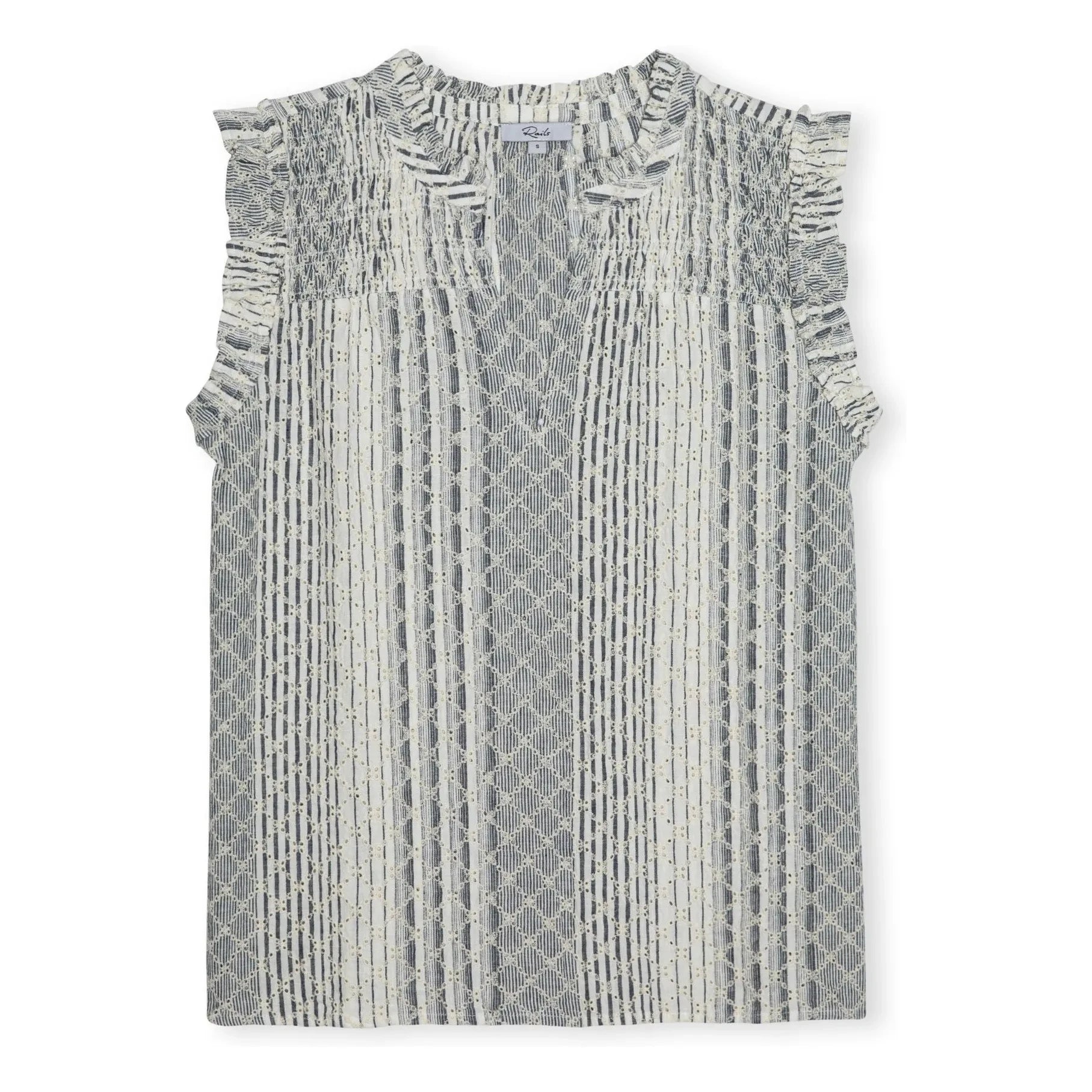 Rails - Arlene Blouse | Navy Blue