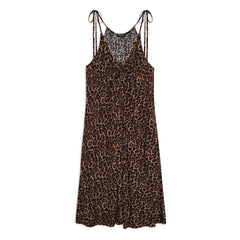 Anine Bing - Flora Leopard Dress | Brown