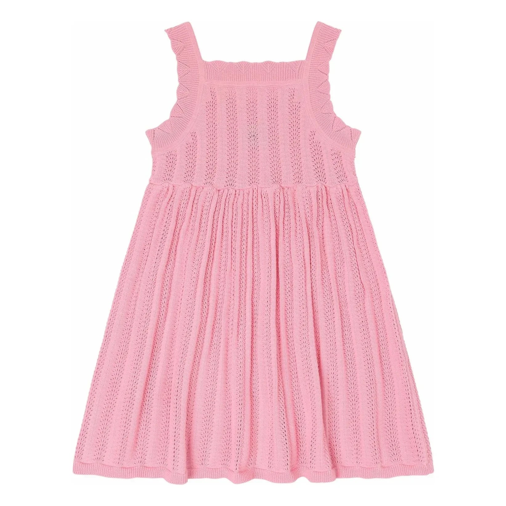 FUB - Organic Cotton Fine Knit Summer Dress | Candy Pink
