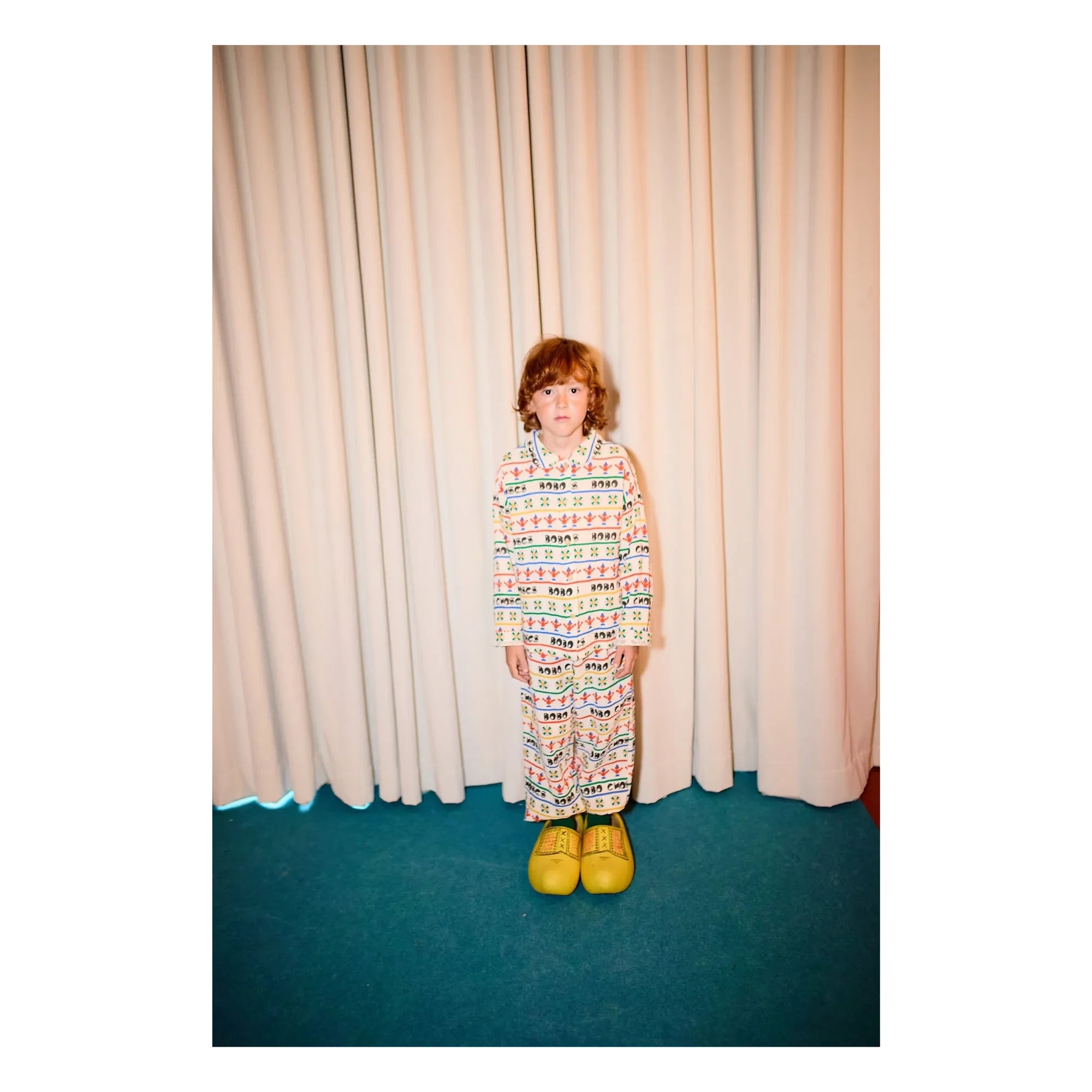Bobo Choses - Bobo Organic Cotton Pajamas | Ecru