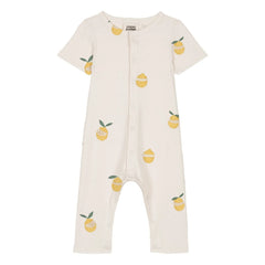 Studio Bohème - Leo Lemons Organic Cotton Romper | Ivory