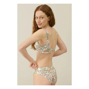 Louise Misha - Ohau Recycled Fiber Swimsuit Top - Women's Collection | Cream