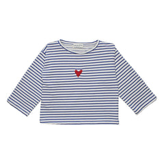 Babe & Tess - Teresa Heart Sweater | Navy Blue