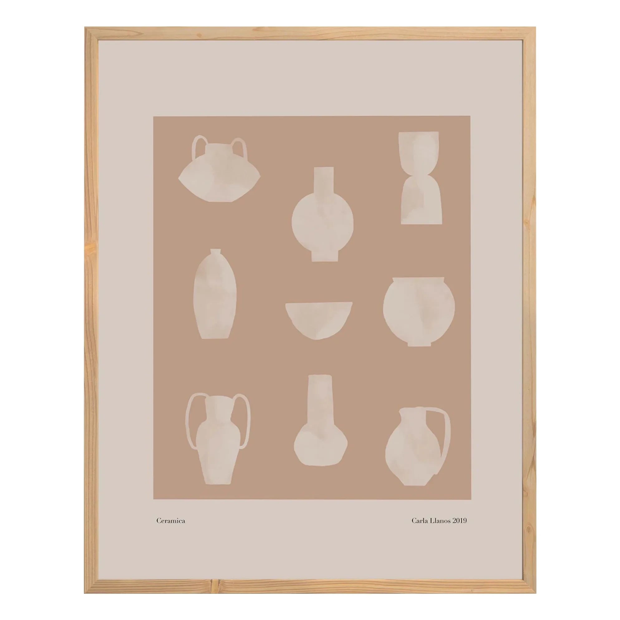 Carla Llanos - Ceramica Poster